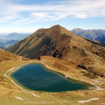 Allgäuer Bergsee bei Oberstdorf