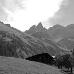 Die Allgäuer Alpen bei Oberstdorf