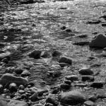 Flusslauf im Allgäu bei Oberstdorf