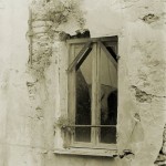 Altes Fenster in Dolcedo