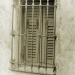 Fenstergitter in Dolcedo