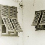 Fensterläden in Dolcedo