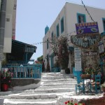 Gasse in der Altstadt von Kos Stadt (Griechenland)