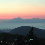 Sonnenuntergang auf der griechischen Insel Kos