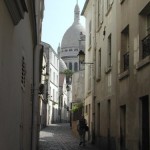 Blick auf Sacré-Cœur in Paris