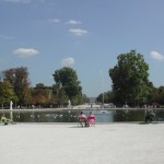 Brunnen im Jardin du Luxembourg in Paris