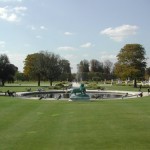 Brunnen im Jardin du Luxembourg in Paris