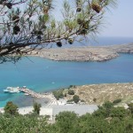 Bucht auf Rhodos (Griechenland)