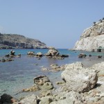 Bucht auf Rhodos (Griechenland)