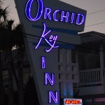 Hotelschild auf Key West in Florida