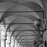 Arkade in Modena (Italien)