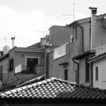 Häuser in Castel Gandolfo (Italien)