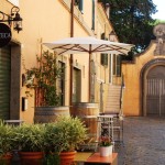 Enoteca in Castel Gandolfo (Italien)