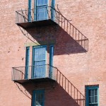 Außenfassade eines Hauses in Savannah