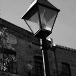 Straßenlampe in Savannah