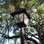 Straßenlaterne in Savannah