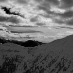 Himmel über der Serfauser Bergwelt