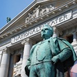 Das Nationaltheater von Oslo (Norwegen)