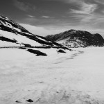 Schneefeld in Norwegen