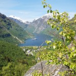 Der Geirangerfjord in Norwegen