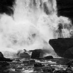 Ein Wasserfall in Norwegen