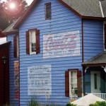 Haus mit Coca Cola-Werbung in St. Augustine (Florida)