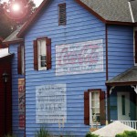 Haus mit Coca Cola-Werbung in St. Augustine (Florida)