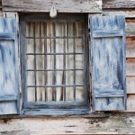 Fenster und Fensterladen in St. Augustine (Florida)