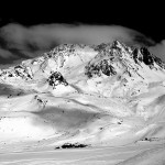 Bergpanorama in Val Thorens