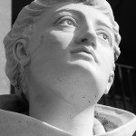 Statuenkopf in Verona (Italien)