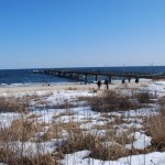 Winterstrand auf Rügen