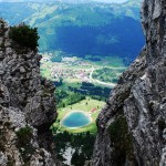 Blick vom Iseler auf Oberjoch