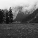 Nebel über dem Vilsalpsee