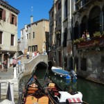 Anlegestelle in Venedig