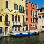 Venezianische Häuserfront