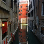 Venezianische Wasserstraße