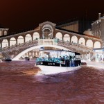 Die Rialtobrücke - Ponte di Rialto - in Venedig