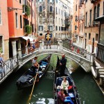 Touristen in Venedig