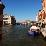 Blick auf den Canal Grande in Venedig