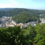 Karlsbad inmitten von Wäldern