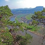 Das Elbtal in der Sächsischen Schweiz