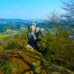 Herrlicher Ausblick in der Sächsischen Schweiz