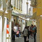 In der Altstadt von Korfu Stadt