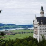 Schloss Neuschwanstein von der Marienbrücke aus gesehen