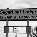 Reklameschild der Sugar Loaf Lodge auf Sugarloaf Key (Florida)