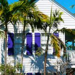 Typisches Holzhaus mit karibischem Flair in Key West (Florida)