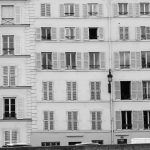 Häuserfassade in Paris