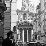 Blick auf die Basilika Sacré-Coeur in Paris