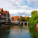 Blick auf den Stintmarkt in Lüneburg