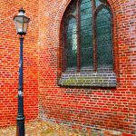 Außenwand der St. Nicolaikirche in Lüneburg